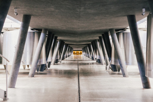 Interior Constanza Miranda production facilities steel tanks architecture