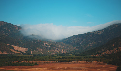 Landscape - Nature Mountains clouds valley crops
