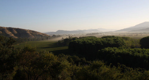 Landscape Nature Valley mountains fog mist