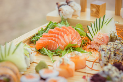 La Susana Restaurant José Ignacio Uruguay  Sushi salmon sashimi food