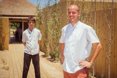 La Susana Restaurant José Ignacio Uruguay Marcelo Betancourt men chef VIK team exterior