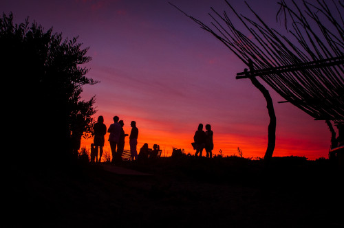 La Susana Restaurant José Ignacio Uruguay  sunset people exterior