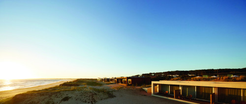 Bahía VIK José Ignacio Uruguay sunset  exterior bungalows landscape sea blue sky beach sand