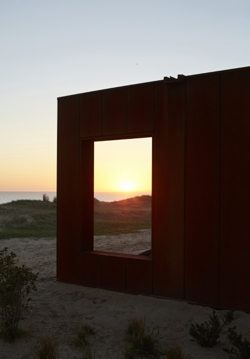 Bahía VIK José Ignacio Uruguay exterior sunset sea sand bush