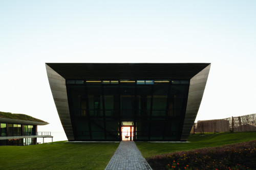 Playa VIK José Ignacio Uruguay building  lights  architecture entrance exterior grass path flowers