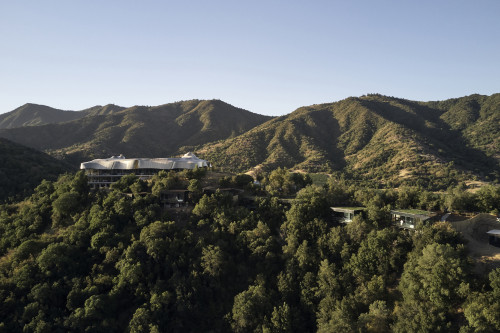 Puro VIK Chile exterior landscape nature mountains trees green building architecture