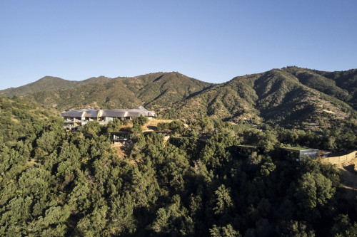 Puro VIK Chile exterior landscape nature mountains trees green building architecture