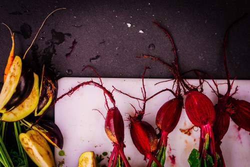 eggplant carrot beet red yellow orange vegetables root food